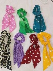 Hair Tie Scrunchies With Earrings Free