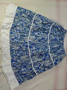 Paisley Print Skirt