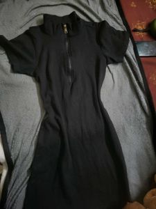 Stylish Black Mini Dress