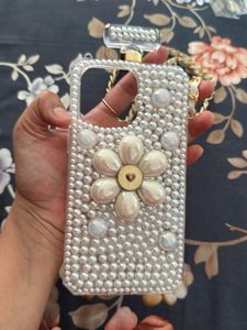 I phone 14 pro max Pearl Flower  Ca