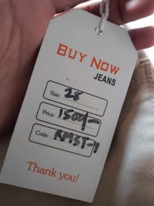 Beige Cargo Jeans