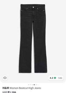 H&amp;M Bootcut Denim Jeans
