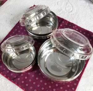 NEW Stainless Steel Food Containers Tiffins