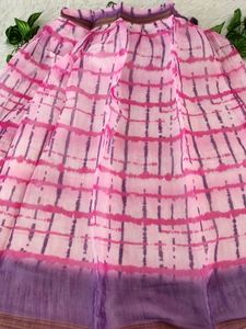 Multicolored Ethnic Skirt With Blouse