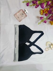 🇳🇿💫💗 Calvin Klein Black Criss-Cross Bralet