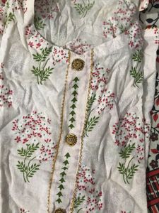 Floral Print Salwar Kameez Set