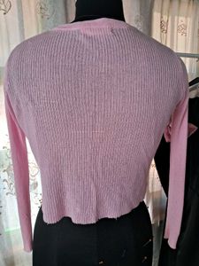 Pink Crop Top
