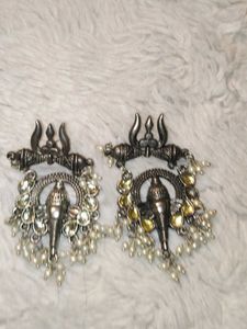 Elephant Motif Earrings