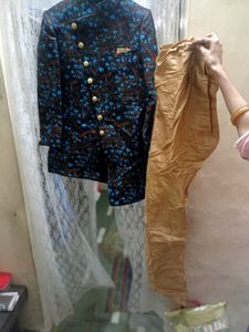 Floral Print Jacket Set
