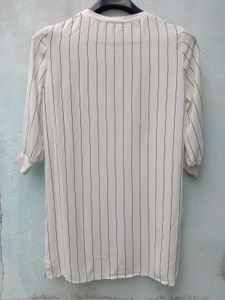 New With Tag Korean Stripped Long Pullover
