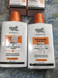Chemist at Play Combo (2bodywash + 2 Scrub)