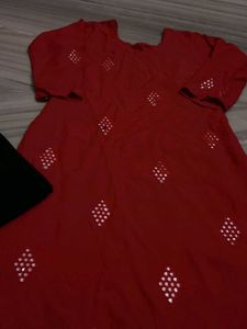 M Size Kurti Set♥️🖤