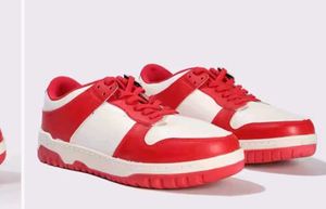 Yousta Red &amp; White low Top Sneakers