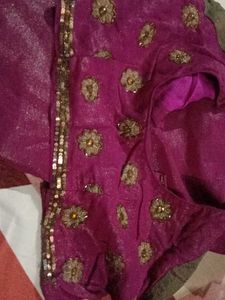 Elegant Purple saree