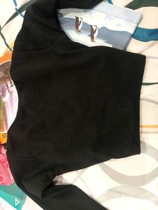 Black Long Sleeve Top