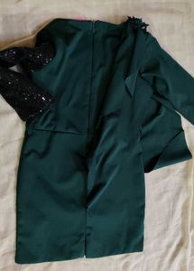 Very Beautiful Green Colour Dress