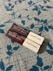 Love Earth Liquid Mousse Mini Lipstick Duo