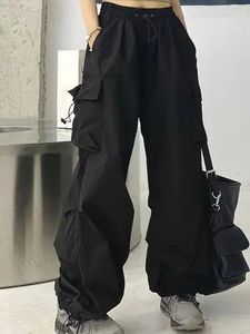 Black Parachute Pant
