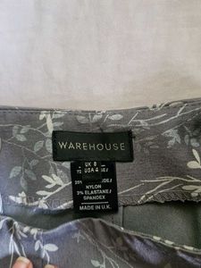 Floral Print Mini Skirt