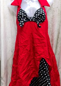 Red Polka Dot Dress