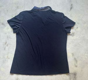 Elena Womens Collar Neck T-shirt