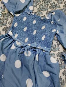 Polka Dot Midi Dress