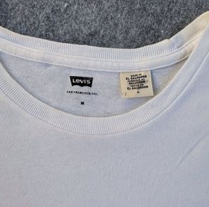 Levi&#39;s White T-Shirt with Logo