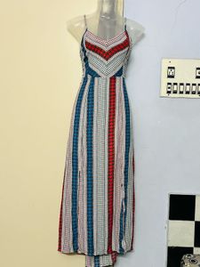 Pintrest Striped Maxi Dress