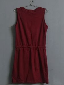 Miss Chase | Women&#39;s Maroon Sheath dress | Size XS
