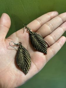 Leaf Shaped Earrings