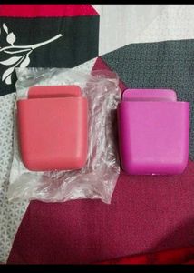 Wall Mounted Storage Box Remote 2 Pc