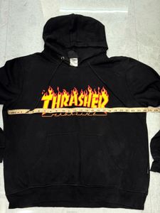 Thrasher Flame Logo Hoodie