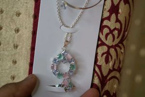 Gemstone Pendant Necklace , Bracelet, Earings