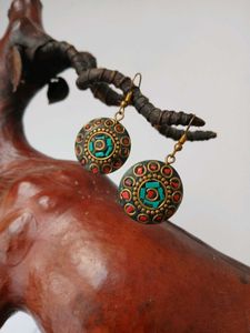 Multicolour Tibetian Jewellry Set