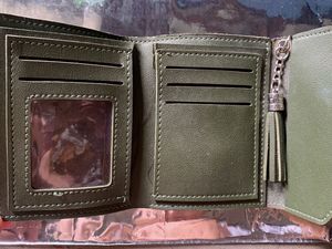 Cute Olive Green Wallet