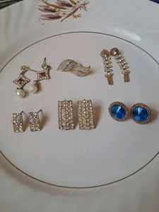 Diamond Earrings combo -6