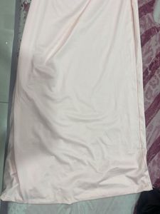 Pink Bodycon Maxi Dress (free Gift Included)