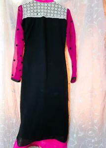 ❗Price Drop Pakistani Heavy Long Kurti With Dupatt