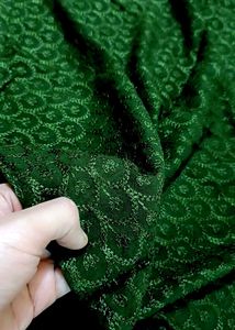 Festive Green Lace Kurti – Ethnic Elegance