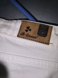 White Straight Jeans For Women