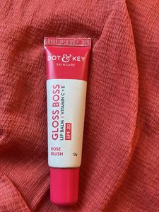 Gloss Boss Lip Balm Vitamin C+E Rose Blush Tinted