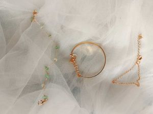 Gold Bracelet Set