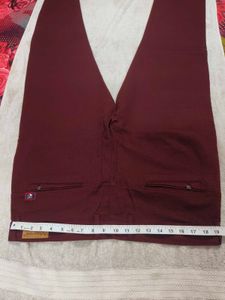 Maroon Trouser