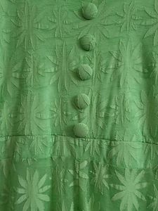 Green Flora long top