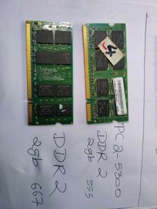 Used RAM Memory Modules DDR2 DDR3