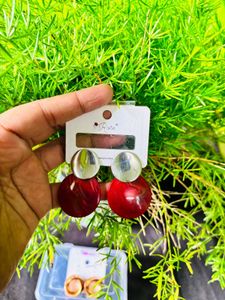 trendy combo earrings set with bindi 🌺