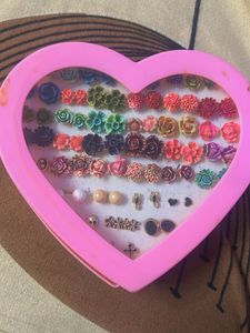 Assorted Earring Collection - Fun &amp; Unique! 37pcs