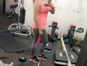 Pink N Grey Gym Set