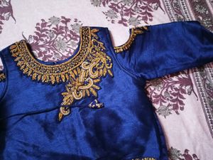 Navy Blue Blouse