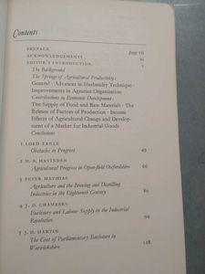 Agriculture &amp; Economic Growth In England 1650-1815